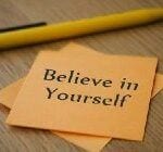 believe in yourself