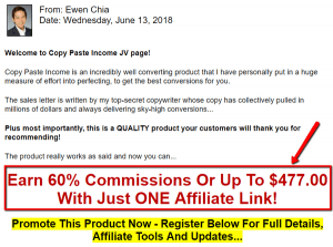 Copy and Paste Income Review