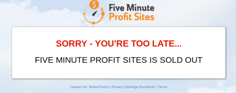 What Is FiveMinuteProfitSites.net What Is FiveMinuteProfitSites.net