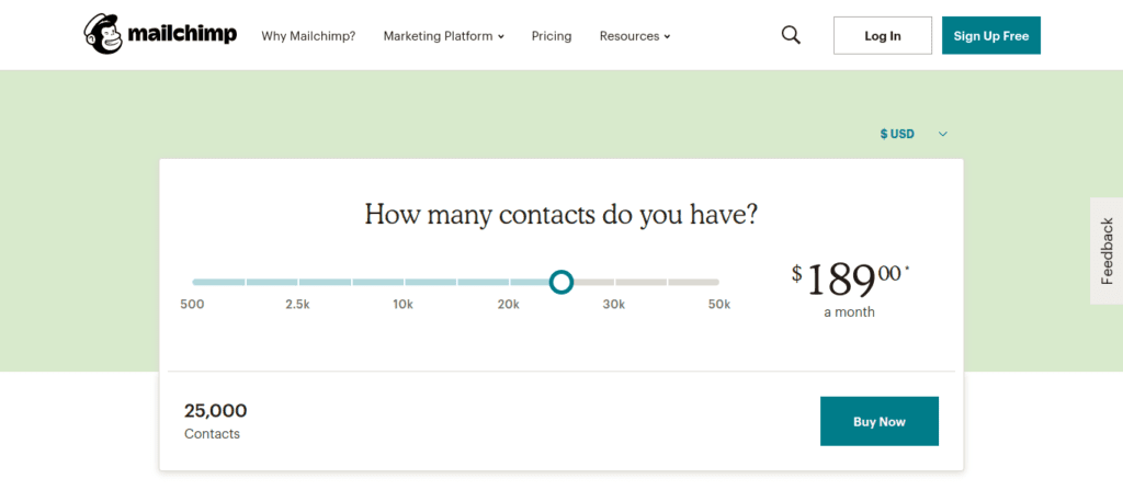 SendinBlue vs MailChimp