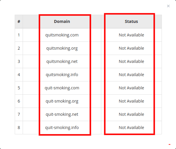 choose your domain name