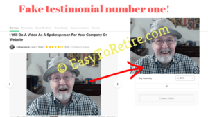 10KWealthCode uses fake testimonials