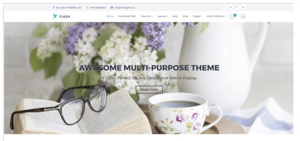 The best free themes of WordPress - Flash