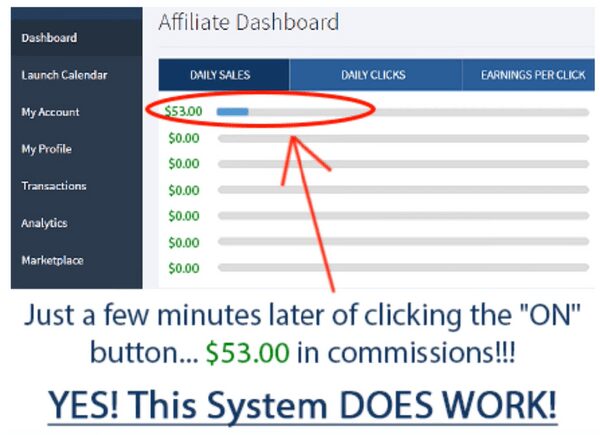 Affiliate Millionaire Club - Proof of earnings