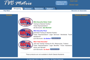 MCA prior to having their own websites