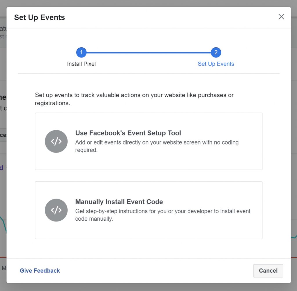 how to get leads from facebook ads by setting up events