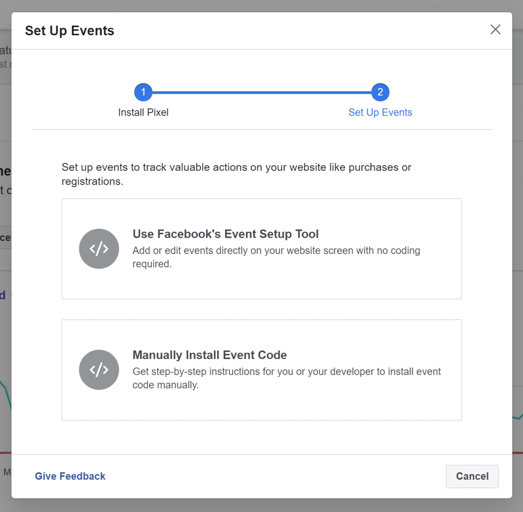 how to get leads from facebook ads by setting up events