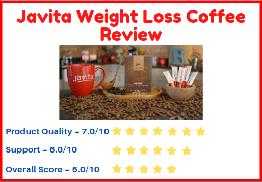 Javita weight loss coffee score