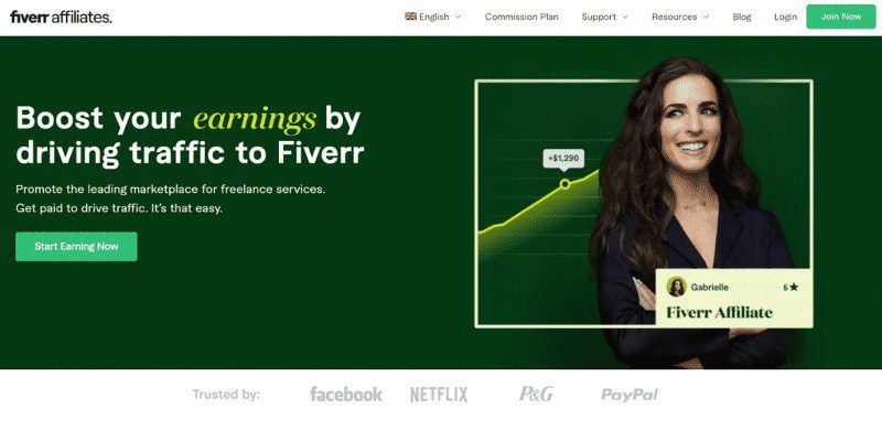 how to become an affiliate on fiverr
