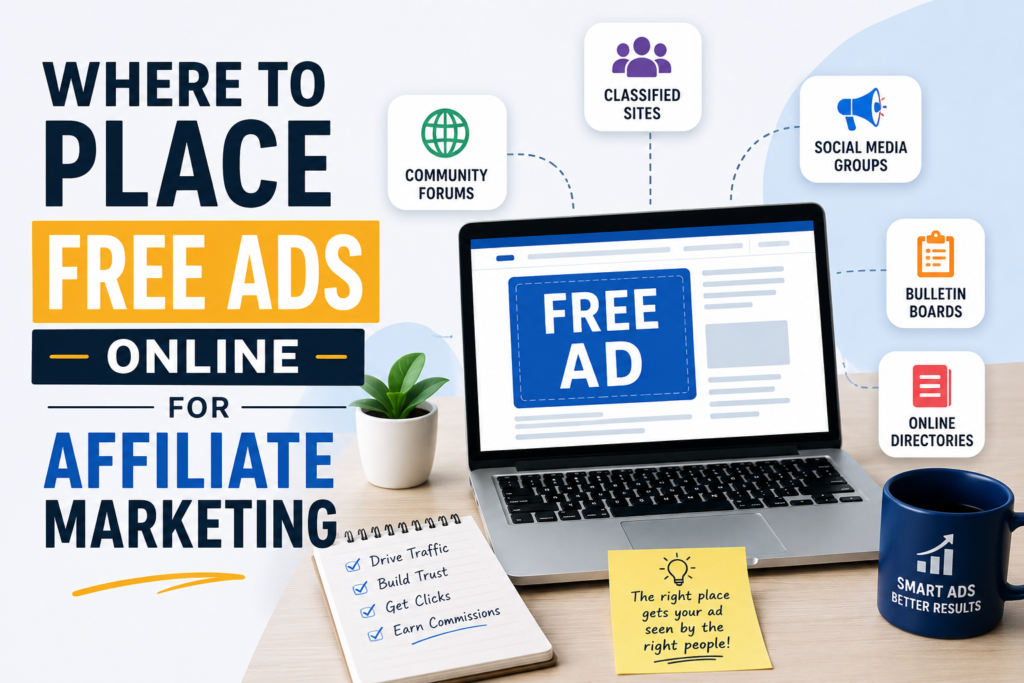 Where to Place Free Ads Online for Affiliate Marketing
